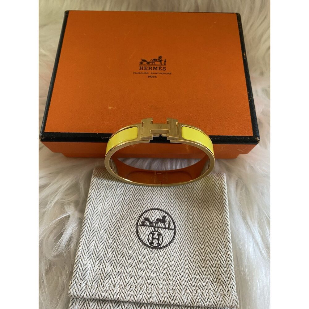 hermes clic clac H bracelet PM Authentic - Picture 5 of 15